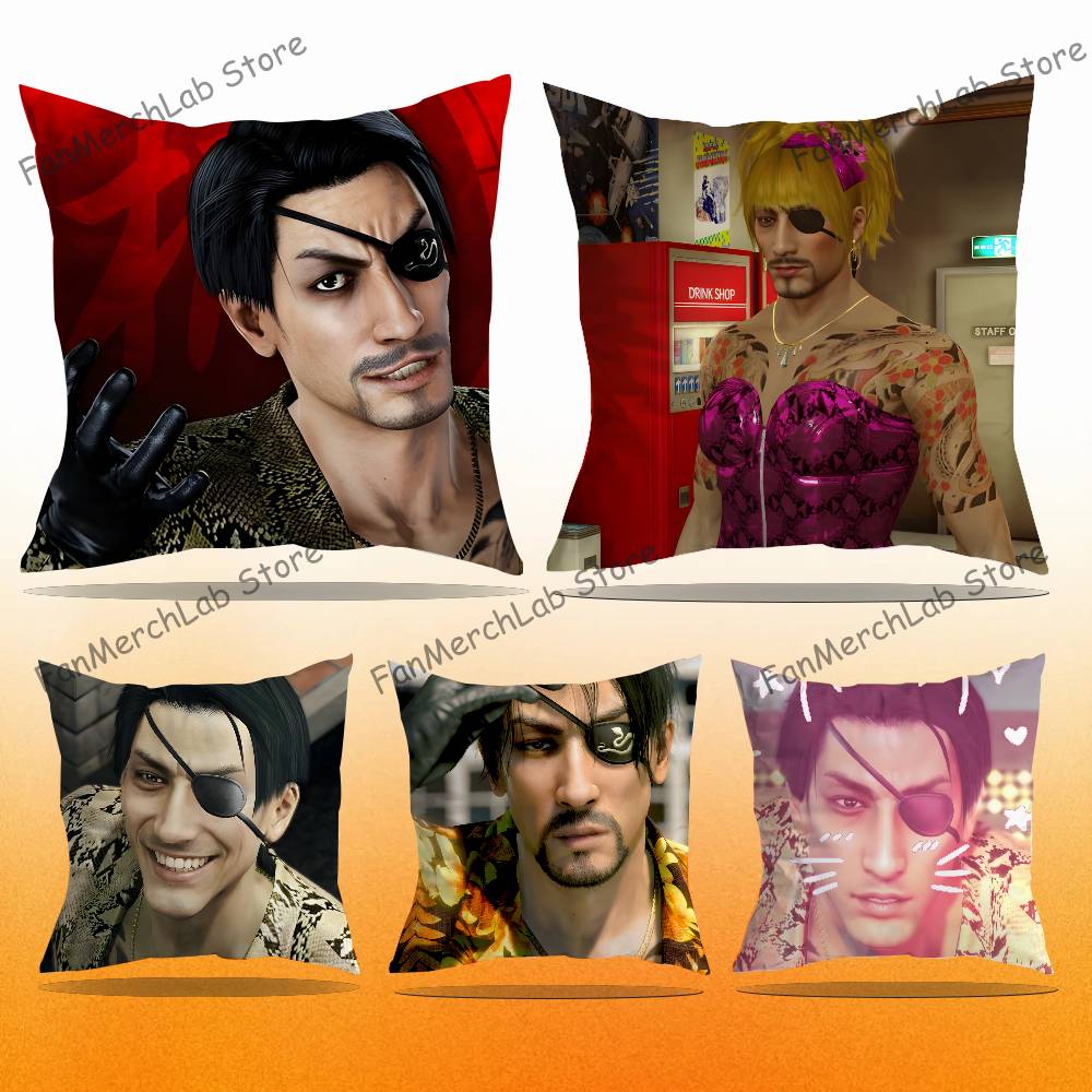 31Style Goro MMajima Pillowcase Pillowslip Cushion Plush Boys Girls Cartoon Anime Kawaii Decoration Kids Birthday Cute Gifts