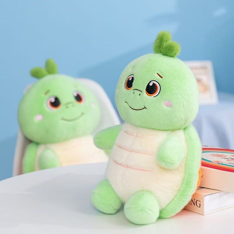Latest Grass Green Turtle Stuffed Toy Stuffed Plush Toy Cartoon Anime Cute Pillow Pillow As A Gift Doll for Friends