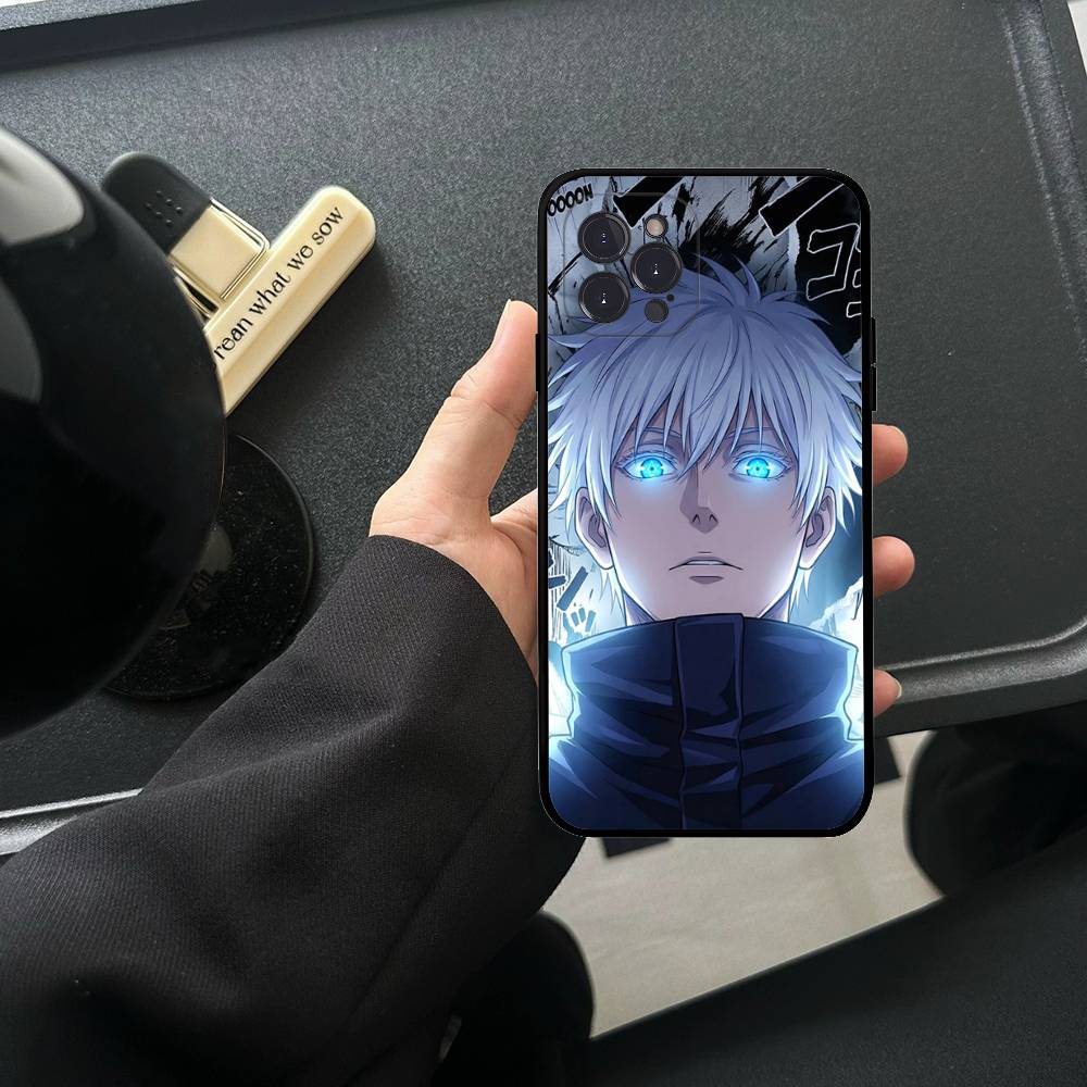 

Supernatural Anime Jujutsu Kaisen For IPhone 17 16 15 14 13 12 11 Pro Max Plus Mini Funda For Transparent Cover iPhone 13
