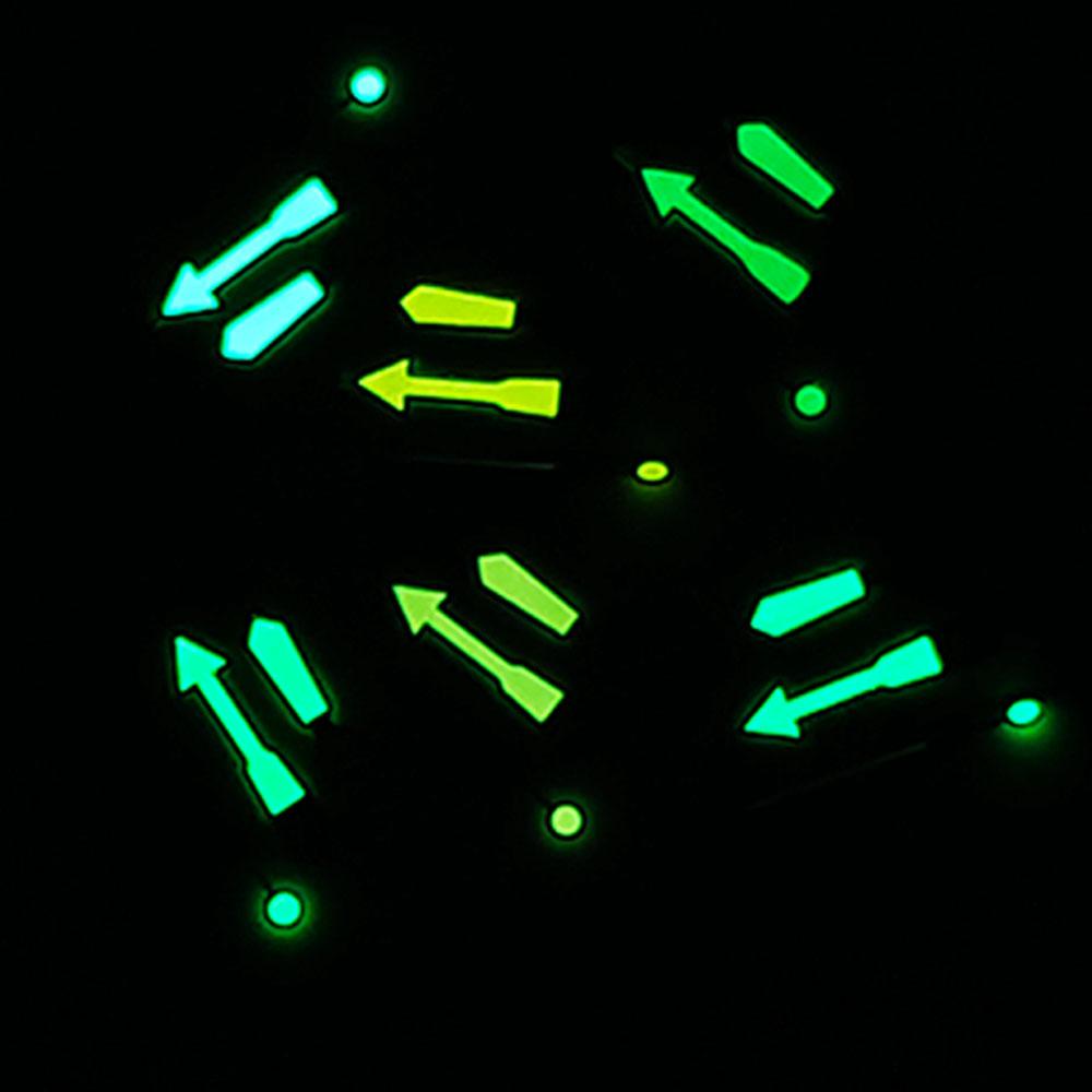 NH35 Watch Hands 8.5*12*12.5mm NH34 NH35A NH36 7S36 4R36 Silver Border Pointers Green Luminou Orange Red Blue for Seiko Part