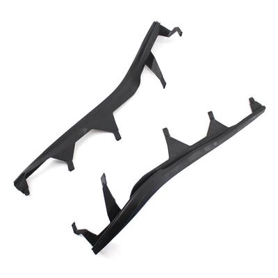 2 stücke Scheinwerfer Abdeckung Streifen Oberen Scheinwerfer Dichtung für BMW E46 3-serie 4DR 2002-05