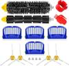 Compatible Accessories for iRobot Roomba - AIMOONSA - 600 Series - 16 Piece Kit - Blue - High-Efficiency Filter