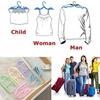 Plastic Travel Hangers - Portable Folding Clothes Hangers Travel Accessories Foldable Clothes Drying Rack for Travel