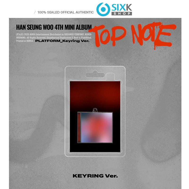 

[Предзаказ] HAN SEUNG WOO - 4TH мини-альбом [TOP NOTE] PLATFORM_Keyring Ver. [NO POB]