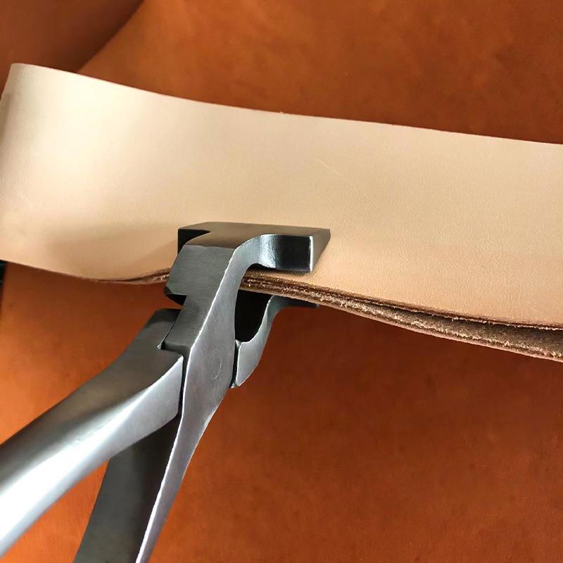 Versatile Pliers Set for DIY Leather Goods and Bags: Includes Frame, Flat-Nose, Edge-Clamping, Straight-Head, and Bent-Head Pliers