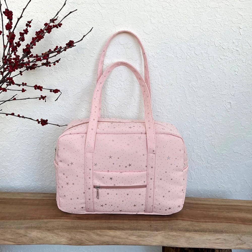 

Casual Large Capacity Pillow Bag Polka Dot Handbag Tote Bag Women s Bag Women розовый