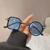 Onregelmatige Vierkante Ronde Frame Zonnebril Vrouwelijk Anti-UV Zonnebrillen Mannen Steampunk Brillen Luxe Persoonlijkheid Brillen Uv400