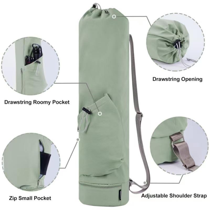 In-Stock Multifunction Yoga Mat Tote Backpack - Travel & Fitness Bag with Extra Storage