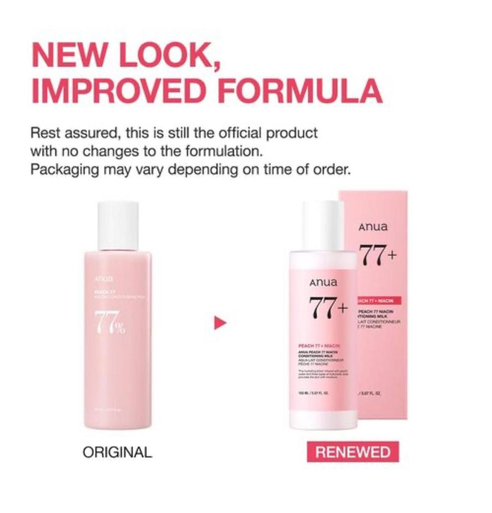 Anua Peach 77 Niacin Conditioning Milk 150 ml