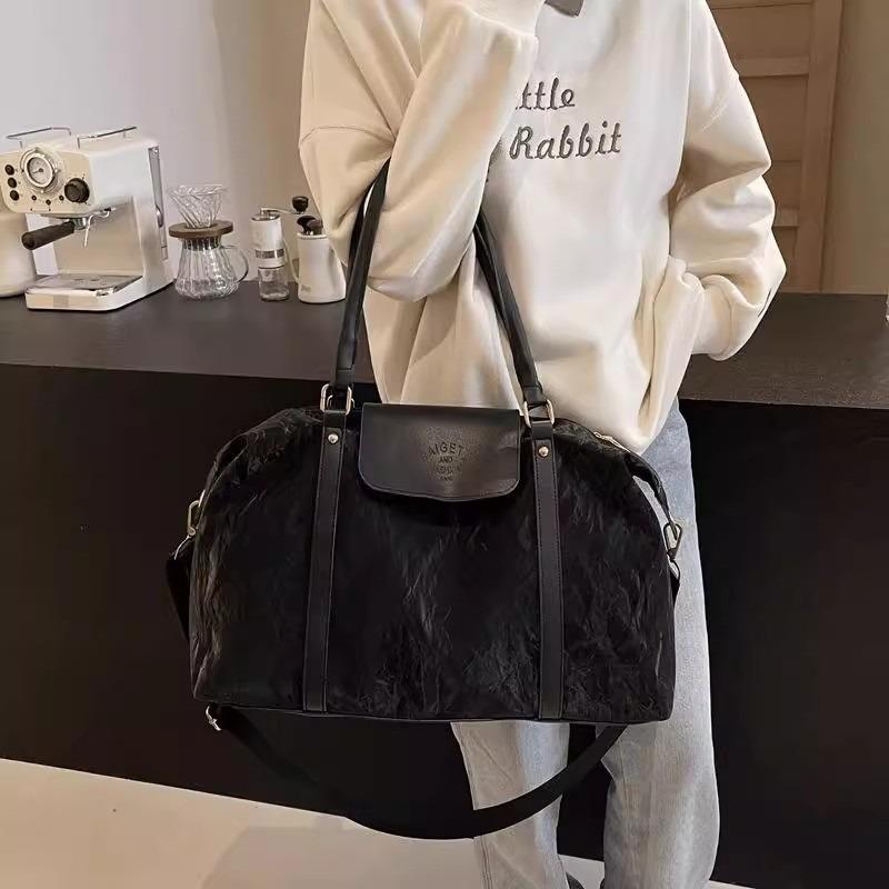 Large capacity portable short-distance travel bag, luggage bag, women's fashion lightweight handbag, swimming business trip fitness storage bag