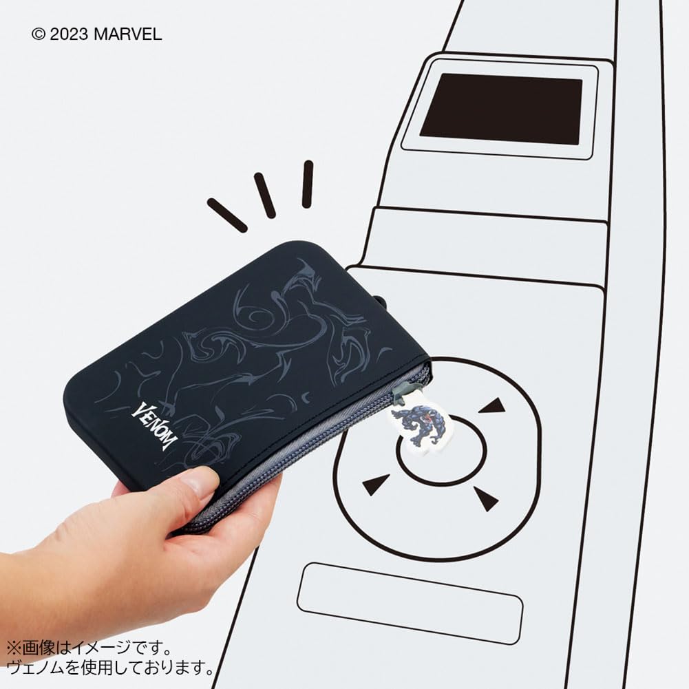 LIHIT LAB Marvel Pass Pouch Venom MV7784-102