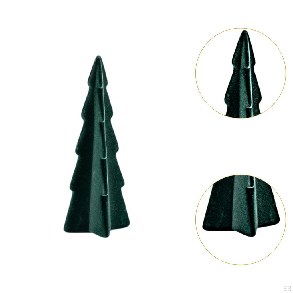 Artificial Christmas Tree for Table, Ceramic Statue Home Decoration Ornament Bedside Table Small