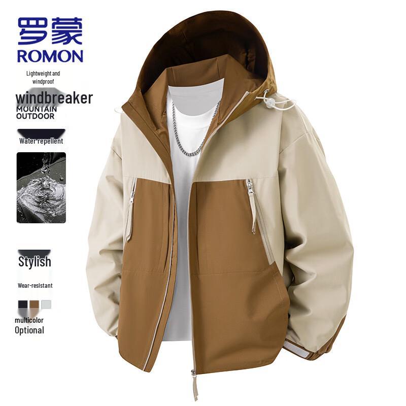 

ROMON Men s Hooded Work Jacket S
