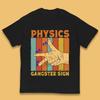 Physics Gangster Sign Right Hand Rule Funny Parody Science Scientist Kids T Shirt