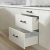 Zinc Alloy Cabinet Handles Thick Solid Door Knobs Modern Wardrobe Pulls  Furniture Hardware