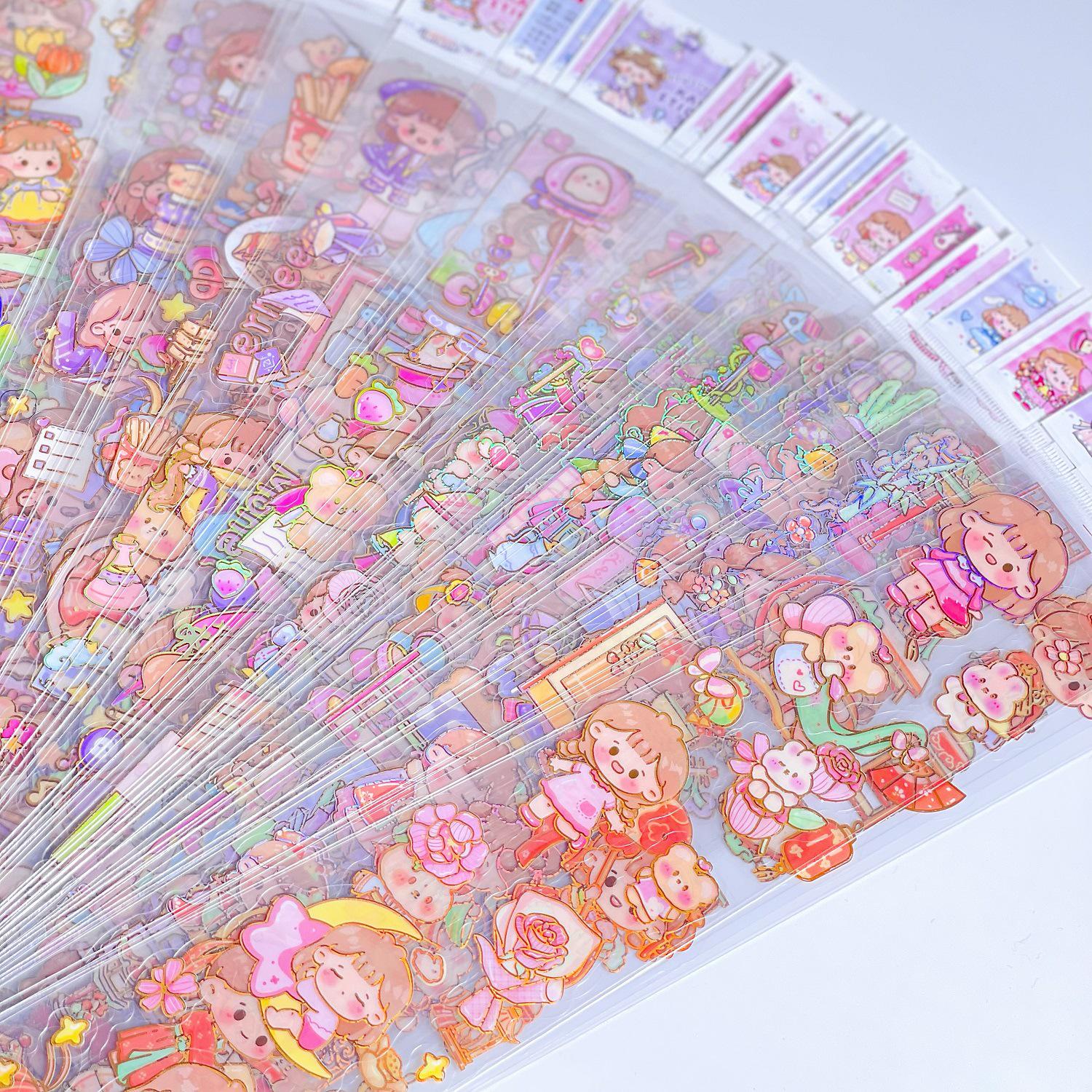 Cartoon Cute PET Planner Stickers for Kids