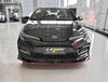 2021 Toyota Levin Front Splitter Set: XSE Corolla Front Lip, Rear Spoiler, Side Skirts
