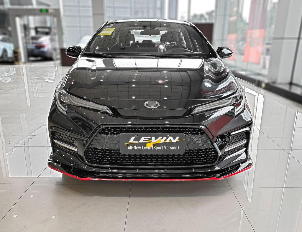 2021 Toyota Levin Front Splitter Set: XSE Corolla Front Lip, Rear Spoiler, Side Skirts