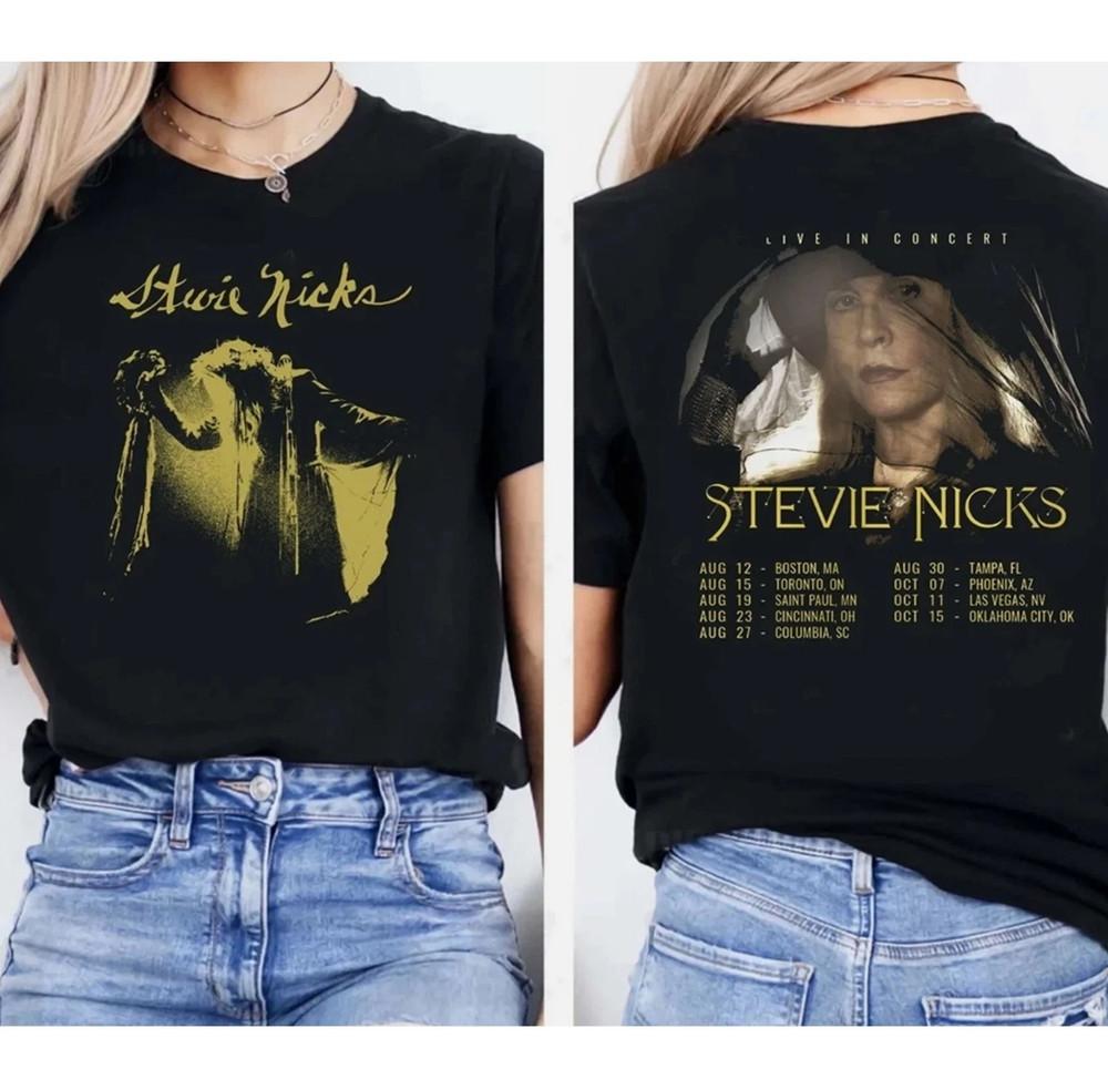 

Custom Stevie Nicks 2025 North American Tour T Shirt2 3XL