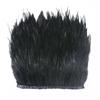 Black Tip Cloth Strip Feather Skirt Feather Cloth Strip Jewelry Handicrafts Decorative Clothing Accessories