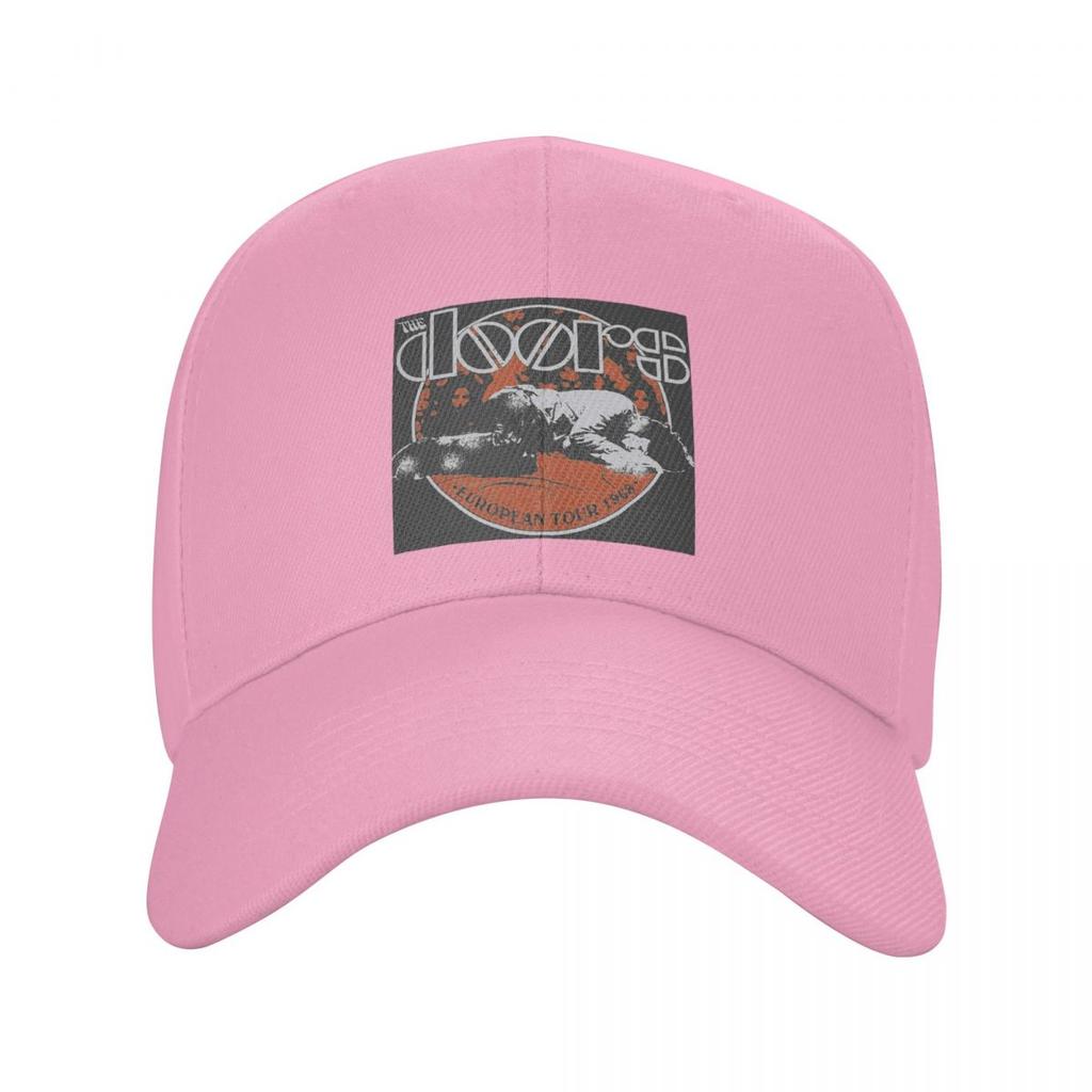 The Doors Rock Band Logo Jim Morrisons Baseball Caps Snapback Men Women Hats Casual Cap Sports Baseball Hat Casquette
