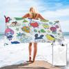 Tamagotchi Friends Beach Towel Soft Microfiber Quick Dry Absorbent Quick Towels For Bath