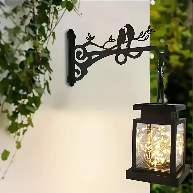 1/2pcs Home Decor Wreath Hook, Easy Installation with Included Screws Suitable for Garden Basket Hanging, Indoor/Outdoor/Garden/Decorative Use