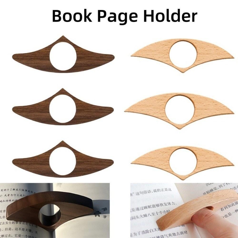 One Hand Reading Thumb Bookmark Wooden Book Page Holder Bookmarks  Book Lovers/Students