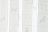 Accordion Curtains with a Cat Pattern, 250cm x 150cm x 250cm, Room Divider Curtains, Long Curtains, Cute Cat Silhouette, Long Length, Tension Curtain,