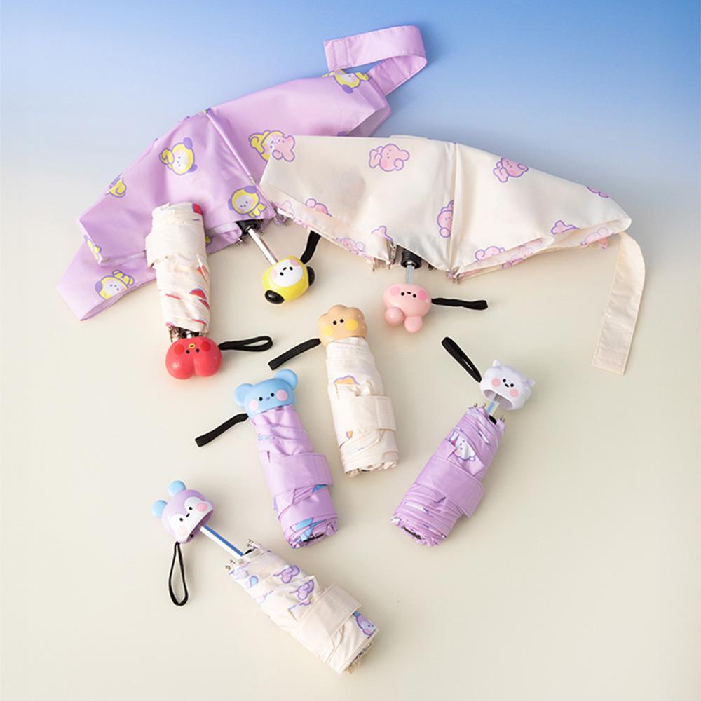 BT21 Minini Rainy Day Automatic Compact Umbrella Koya
