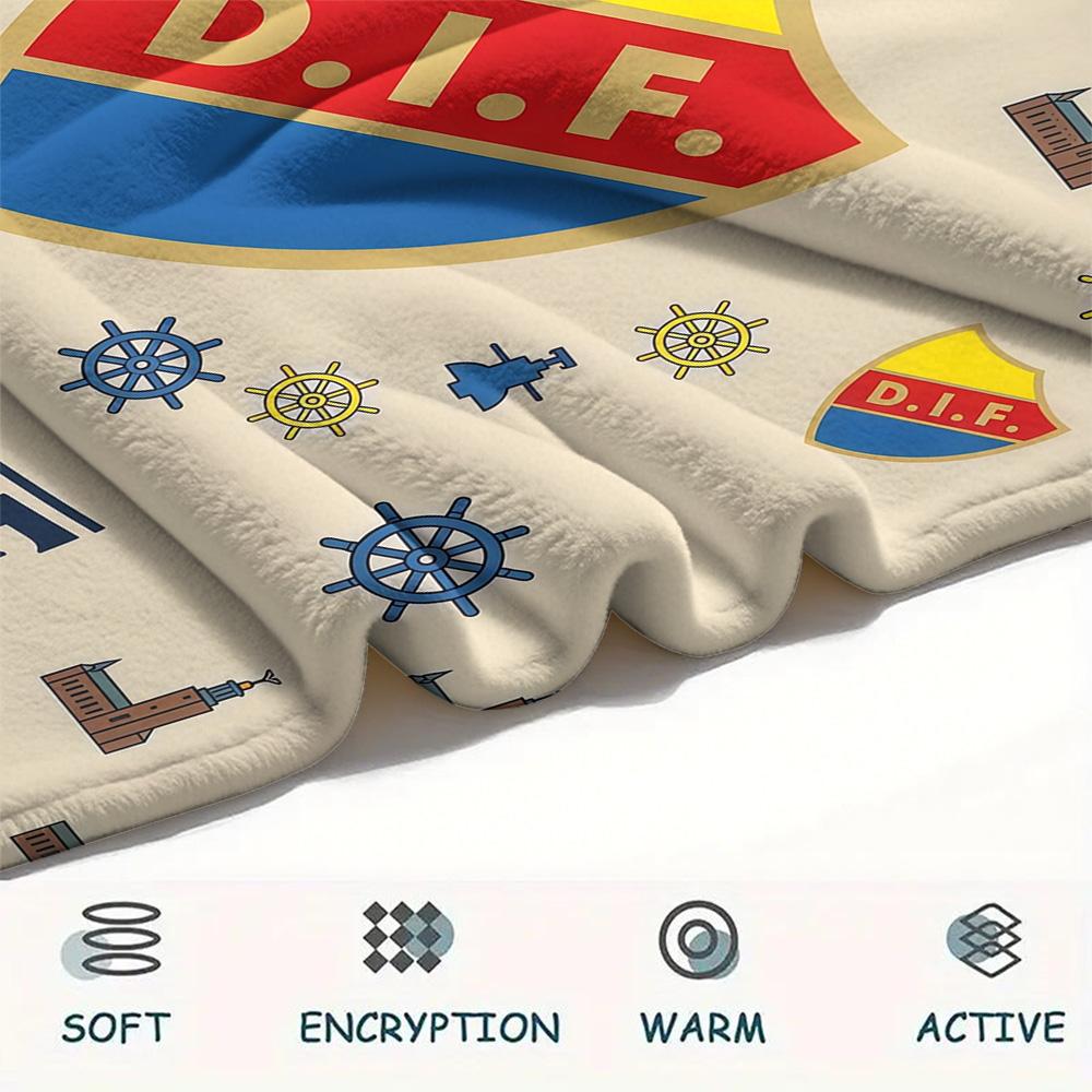Custom Name DIF Flannel Blanket, High quality Comfortable for All Seasons, Home Decor, Warmth and Comfort