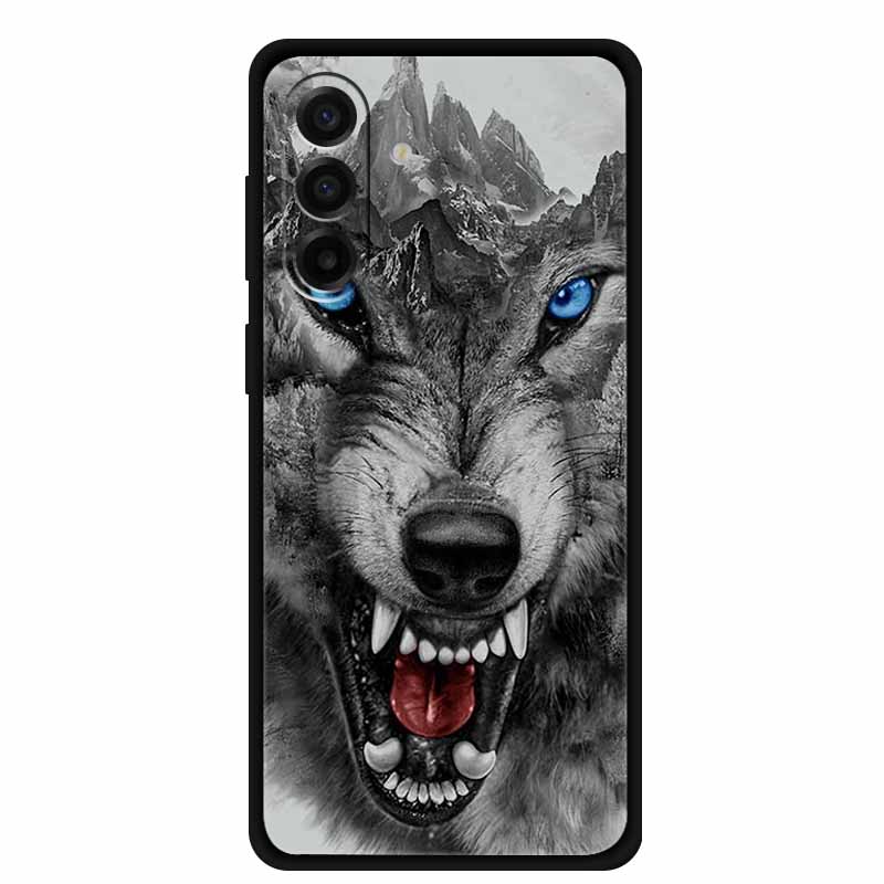 Silicone Soft Phone Case for Samsung Galaxy M17 Cover Lovely Animal Protector Bumper for Samsung M17 M 17 5G Shell Galaxy M17 5G