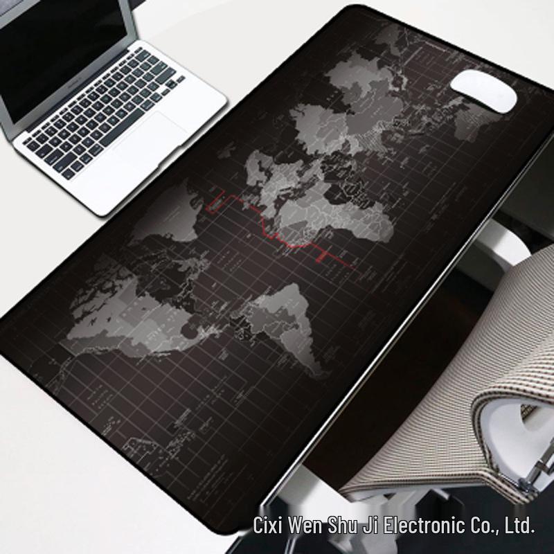 LOL Chicken Eating Gaming Mouse Pad with Shortcut Keys - Large Desk Pad for Office or Internet Cafe, Customizable Gift