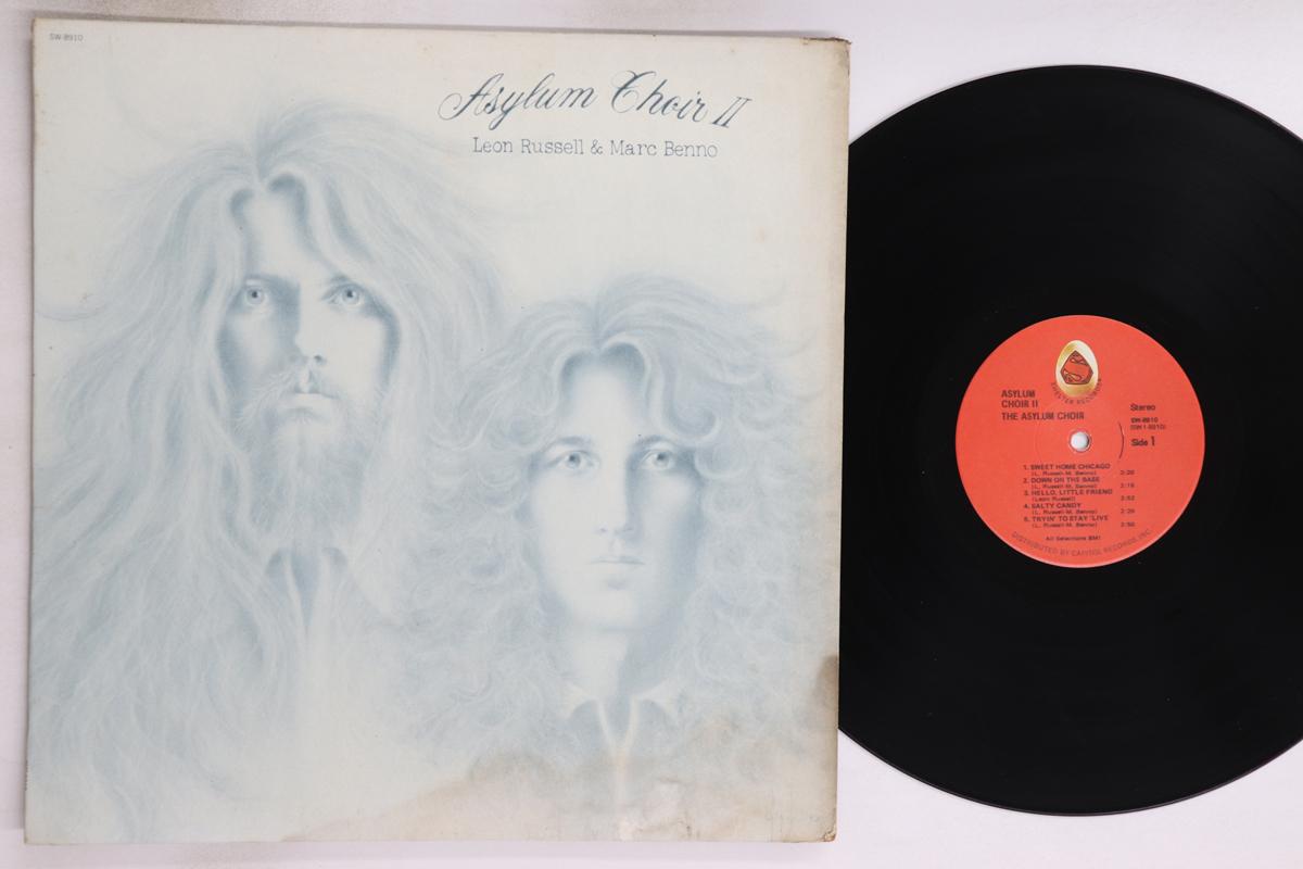 

LP Record LEON RUSSELL MARC BENNO Asylum Choir II SW8910 SHELTER 1971 US Rock Used
