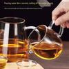 Thickened Heat-Resistant Glass Gongdao Cup & Tea Strainer Set