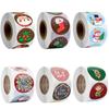 Decor Envelope Packaging Kraft Stickers Seal Sticker Christmas Stickers Adhesive Label Sticky Note