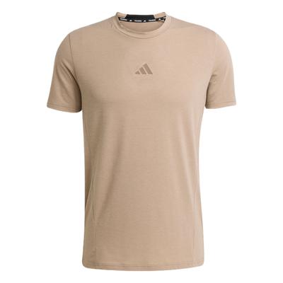 D4T Comfortable Fashion Trendy Minimalist Short Sleeve T-Shirt Men Tops Pink Brown JX1169