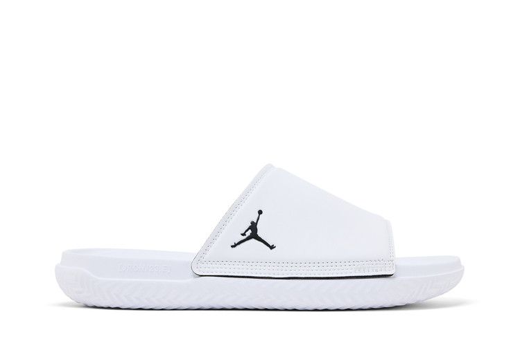 Men's Slides Jordan Play Slide White Photon Dust White/Photon Dust/Black