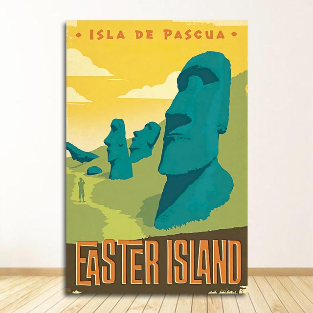 Prints Wall Art Canvas Painting Room Home Decor Bangkok Tel Aviv Europe World City Tour Travel Scenery Vintage Landscape Poster