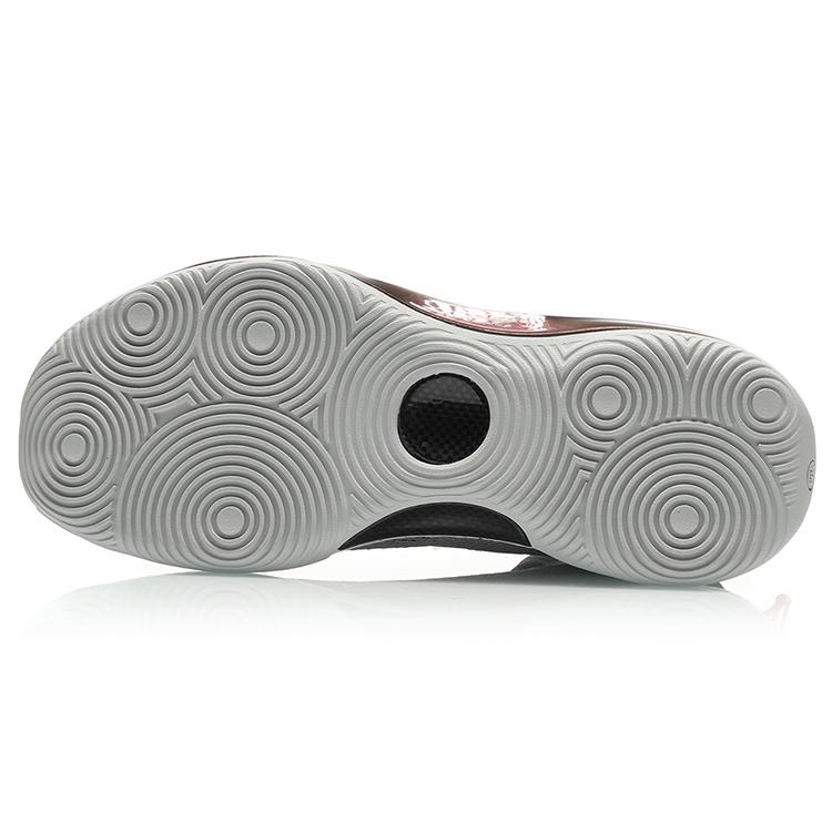 Li Ning YuShuai 13 Boom CJ PE Fabric Cushioning Slip Resistant Abrasion Resistant High top Basketball Shoes Men's Gray ABAP065-14