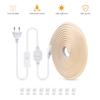 High Bright COB LED Strip Light 288 leds/M EU Plug 220V 110V CRI RA 90 Outdoor Garden FOB LED Tape For Bedroom Kitchen Lighting