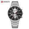 CURREN 8481 Men's Steel Band Chronograph Quartz Wristwatch