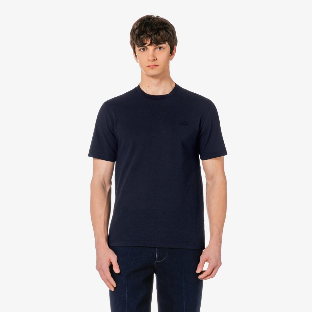 Lacoste Men's Strong Twist Caviar Pique Short-Sleeve T-Shirt TH742E-56G166