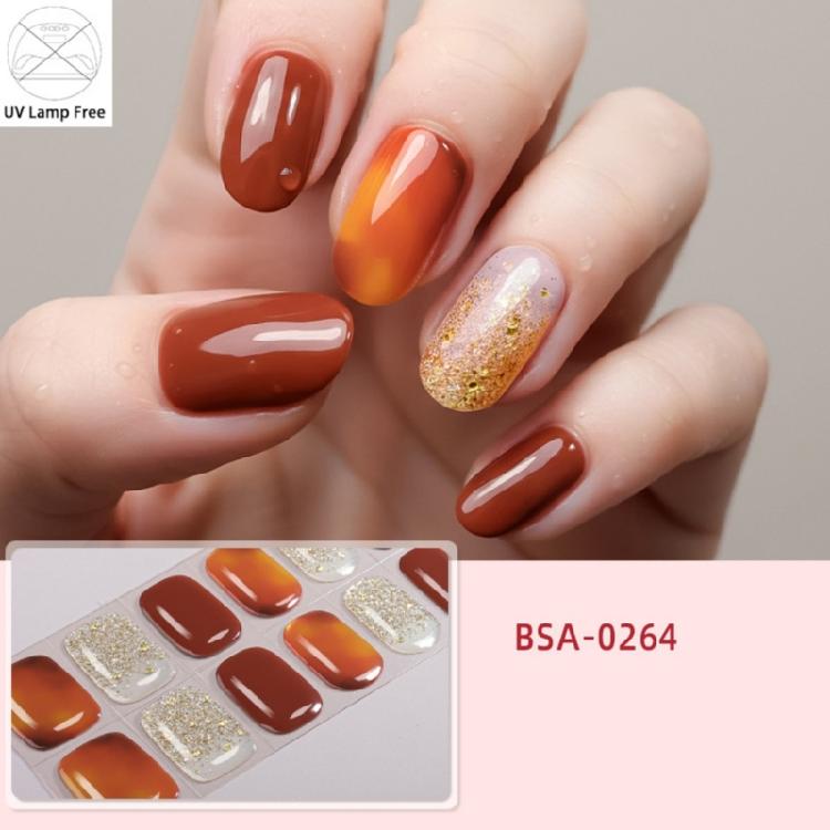 Breathable Nail Stickers Wraps With Seamlessly Fit Not Needed Heat Tool  For Home Salon Experience All Day Wear