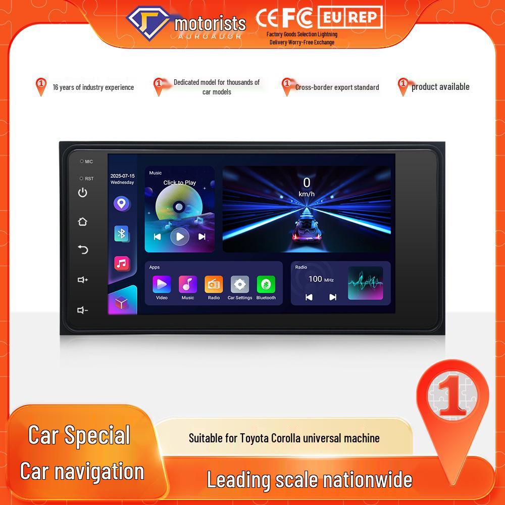 Toyota Corolla/Vios GPS Navigation All-in-One Unit - Smart, Universal Fit