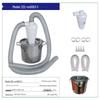 SN Brand 50mm Cyclone Dust Collector with Stainless Steel Bin for Versatile Dust Removal