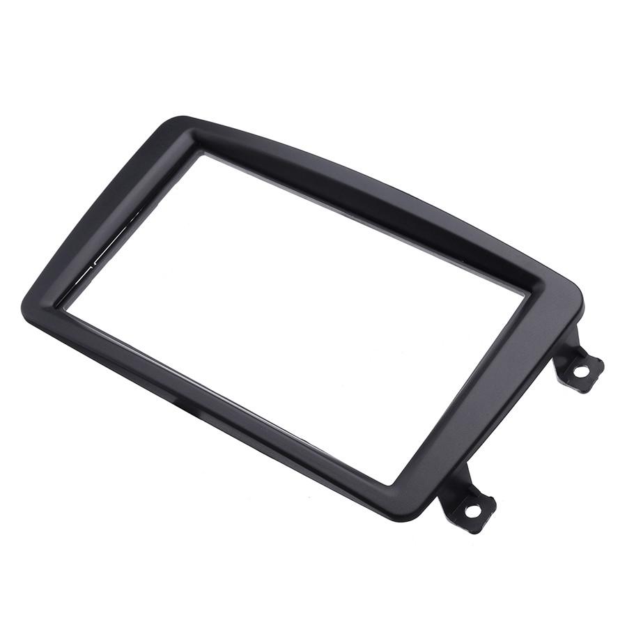 2 Din Car Stereo Radio Fascia Panel Plate Frame CD DVD Dashboard Panel Audio Frame For Mercedes For BENZ C CLASS W203 2002-2004