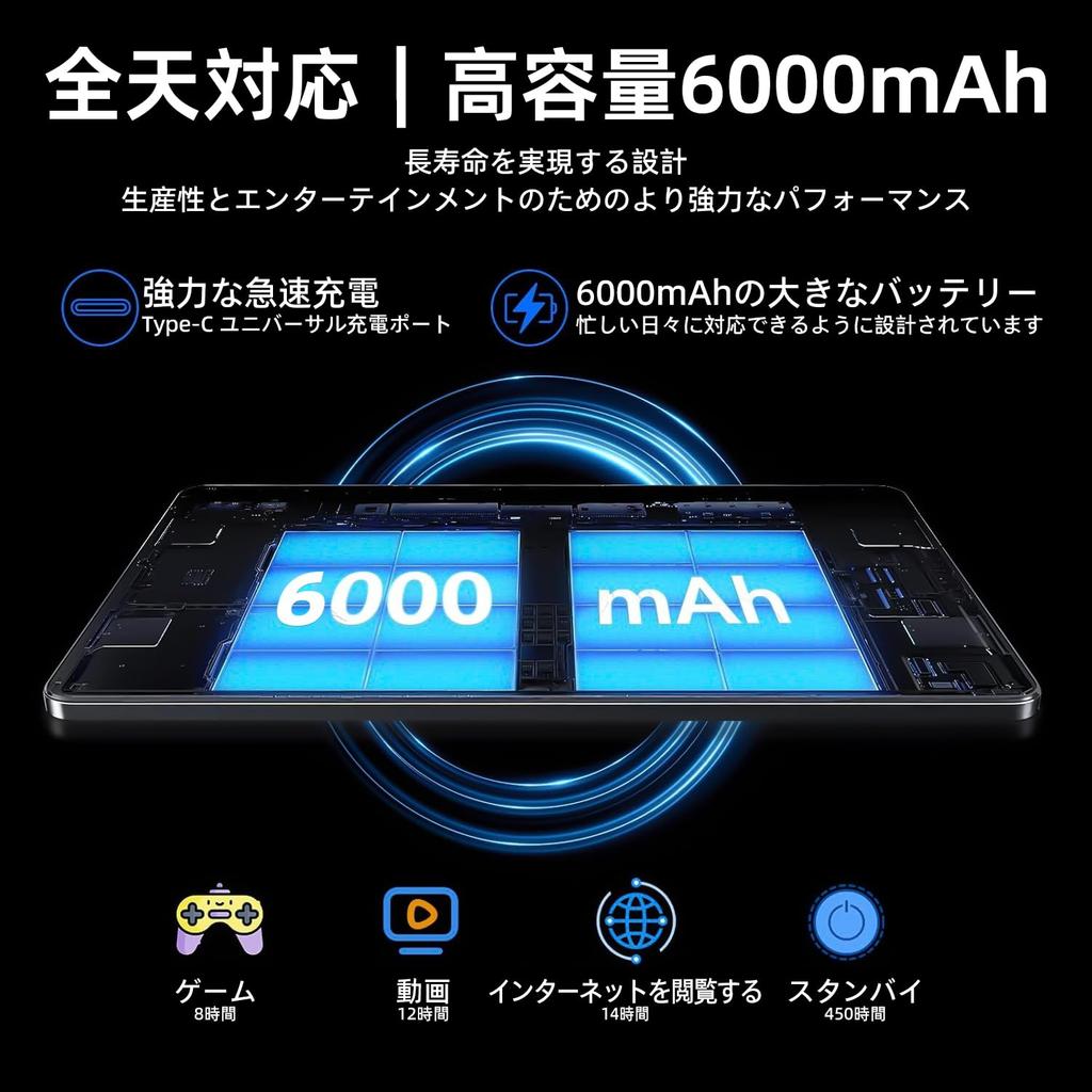 16 Tablet 2026 New Android Tablet Dedicated Case Slim and GMS Gemini 6000mAh Incell IPS Child Gift Tablet Android 10-inch ReleaseT30 Wi-Fi Model,