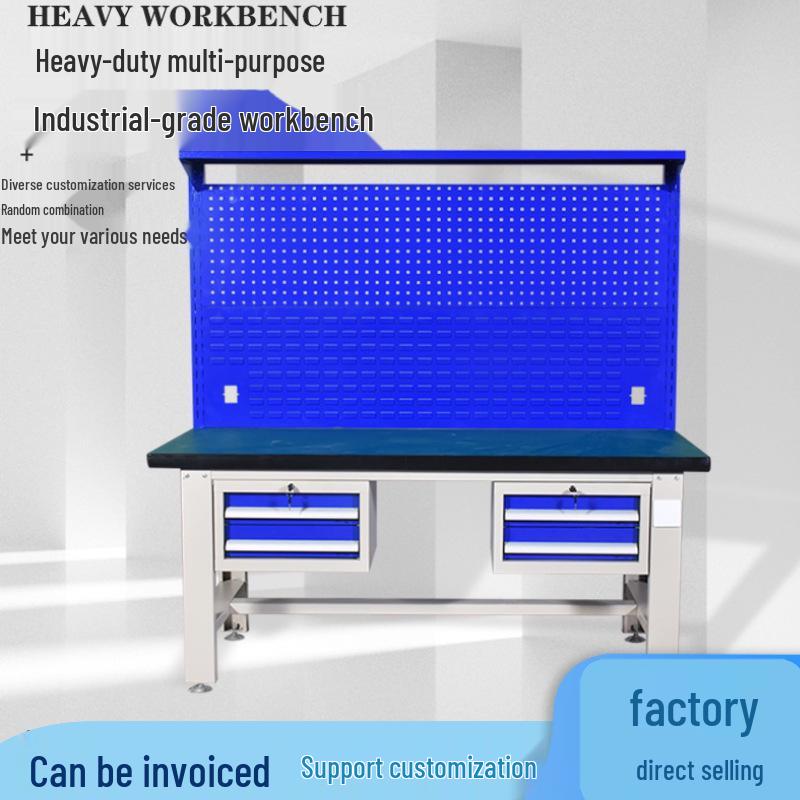 Heavy-Duty Stainless Steel Anti-Static Workbench & Maintenance Table