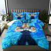 2026 Hot Sale Japanese Anime Dragon Ball Son Goku Bedding Set Quilt Cover Twin Full Bedroom Bed Decor for Teens Best Gifts